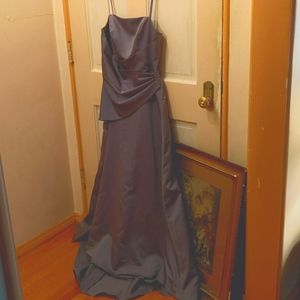 Alfred Angelo Hi Lo Lilac gown